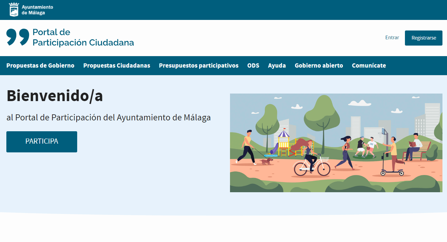 Imagen de la noticia El Ayuntamiento de Málaga pone en marcha un nuevo portal de Participación Ciudadana