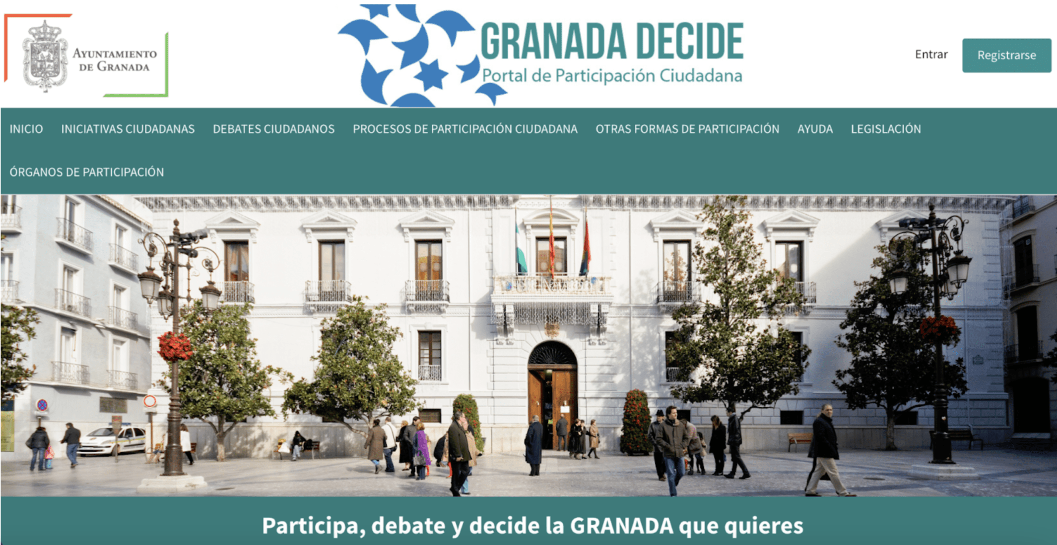 Imagen de la noticia Nueva plataforma para comunicarse con el Ayuntamiento: decide.granada.org